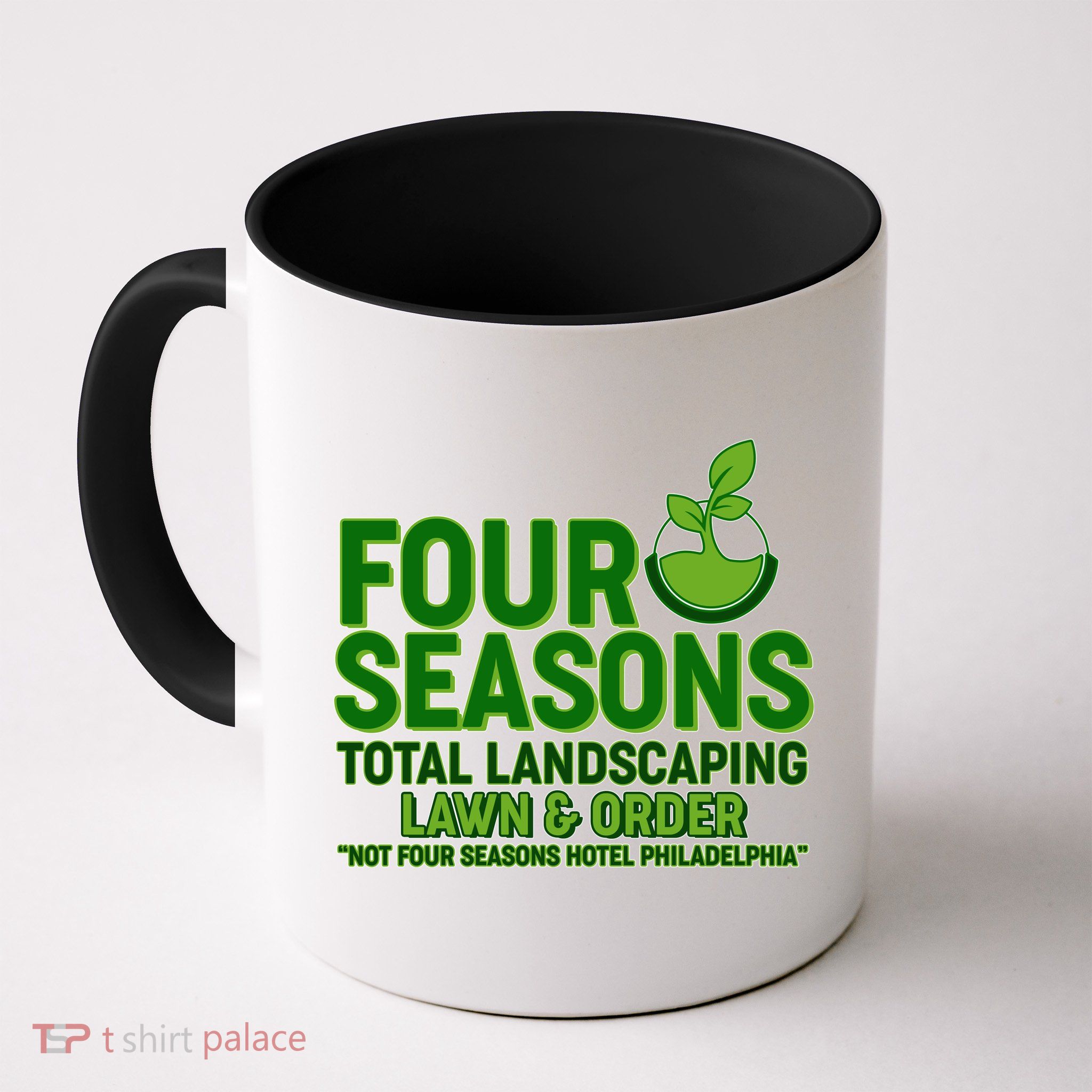 Four Seasons Total Landscaping Lawn And Order  Mug