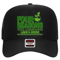 Four Seasons Total Landscaping Lawn And Order  Trucker Hat