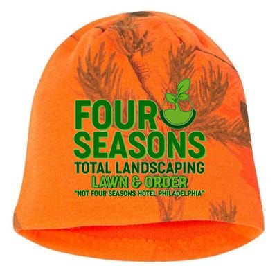 Four Seasons Total Landscaping Lawn And Order  Kati - Camo Knit Beanie