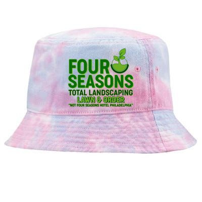 Four Seasons Total Landscaping Lawn And Order  Tie-Dyed Bucket Hat