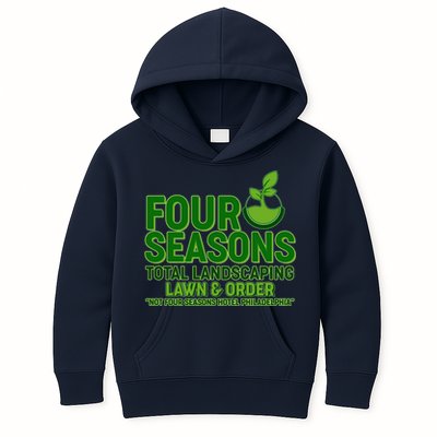 Four Seasons Total Landscaping Lawn And Order  Kids Hoodie