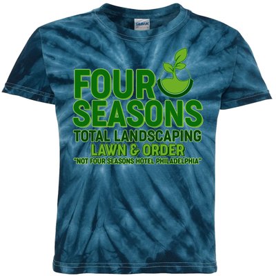 Four Seasons Total Landscaping Lawn And Order  Kids Tie-Dye T-Shirt