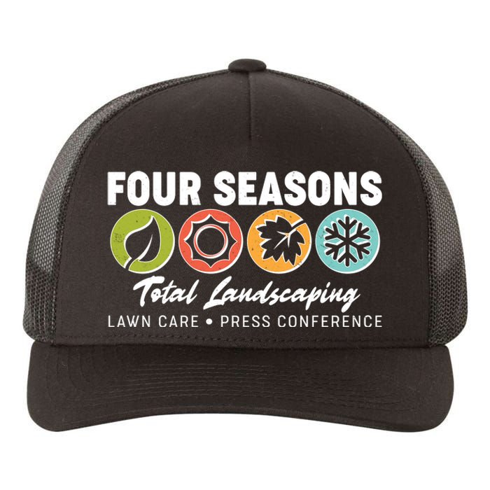 Four Seasons Total Landscaping Lawn Care Press Conference Yupoong Adult 5-Panel Trucker Hat