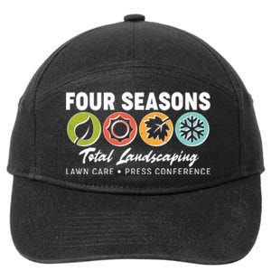 Four Seasons Total Landscaping Lawn Care Press Conference 7-Panel Snapback Hat