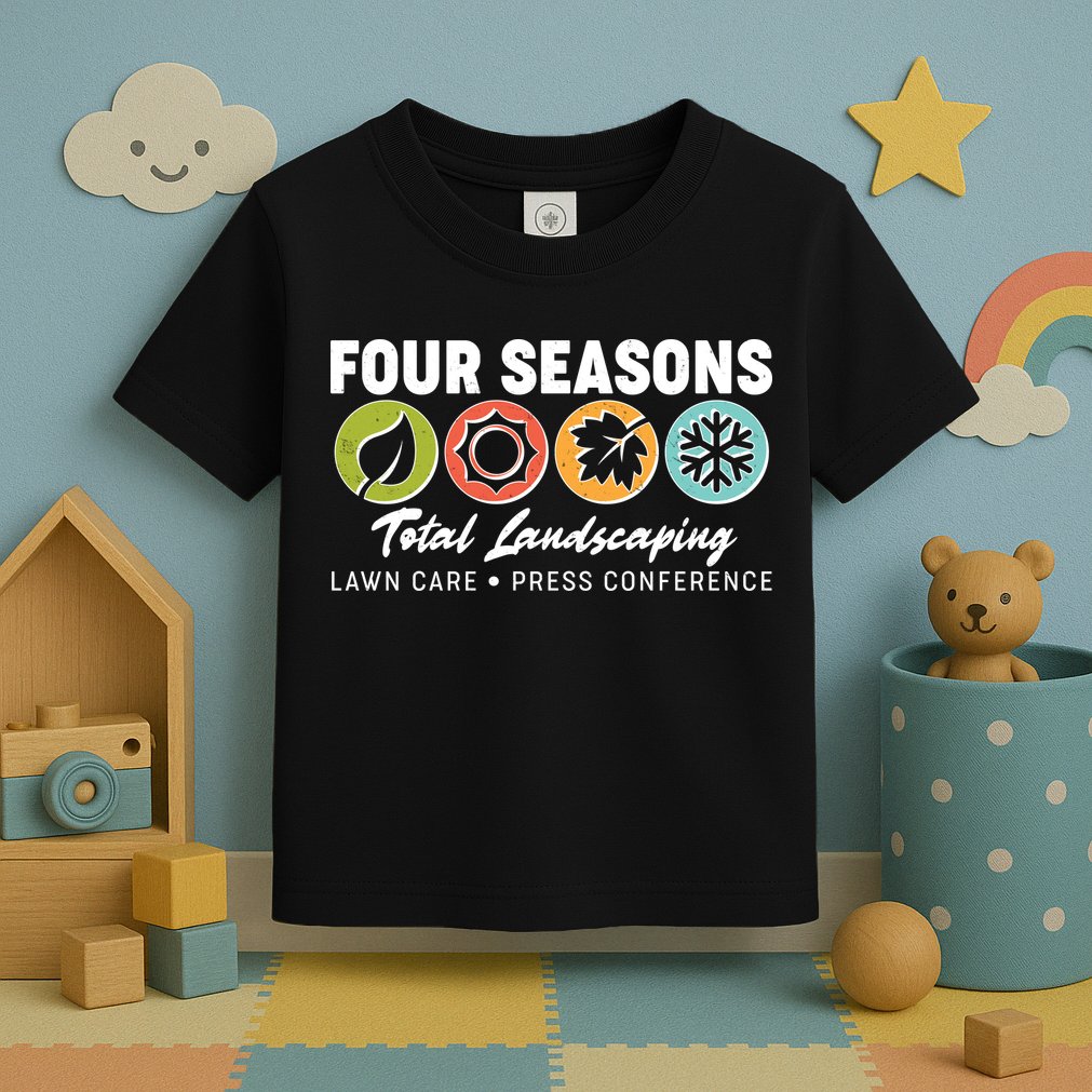 Four Seasons Total Landscaping Lawn Care Press Conference Toddler T-Shirt