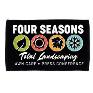 Four Seasons Total Landscaping Lawn Care Press Conference Microfiber Hand Towel