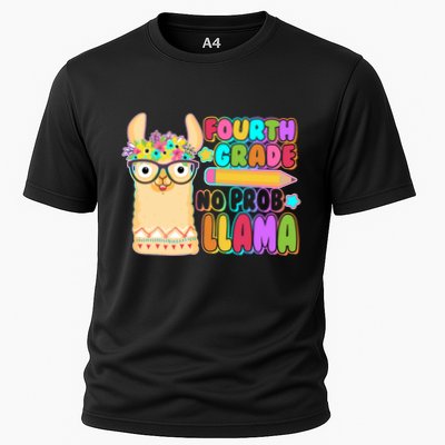 Fourth Grade No Prob Llama 4th Grade Students Teachers Performance Shirt