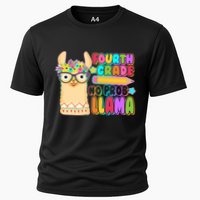 Fourth Grade No Prob Llama 4th Grade Students Teachers Cooling Performance Crew T-Shirt