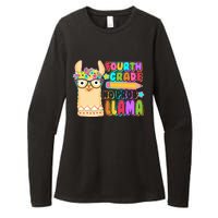 Fourth Grade No Prob Llama 4th Grade Students Teachers Womens CVC Long Sleeve Shirt