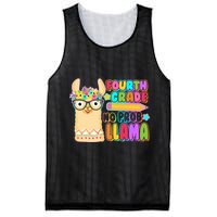 Fourth Grade No Prob Llama 4th Grade Students Teachers Mesh Reversible Basketball Jersey Tank