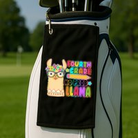 Fourth Grade No Prob Llama 4th Grade Students Teachers Golf Towel