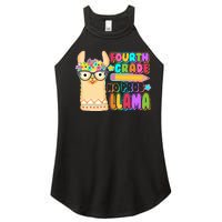 Fourth Grade No Prob Llama 4th Grade Students Teachers Women's Perfect Tri Rocker Tank