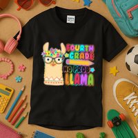 Fourth Grade No Prob Llama 4th Grade Students Teachers Kids T-Shirt