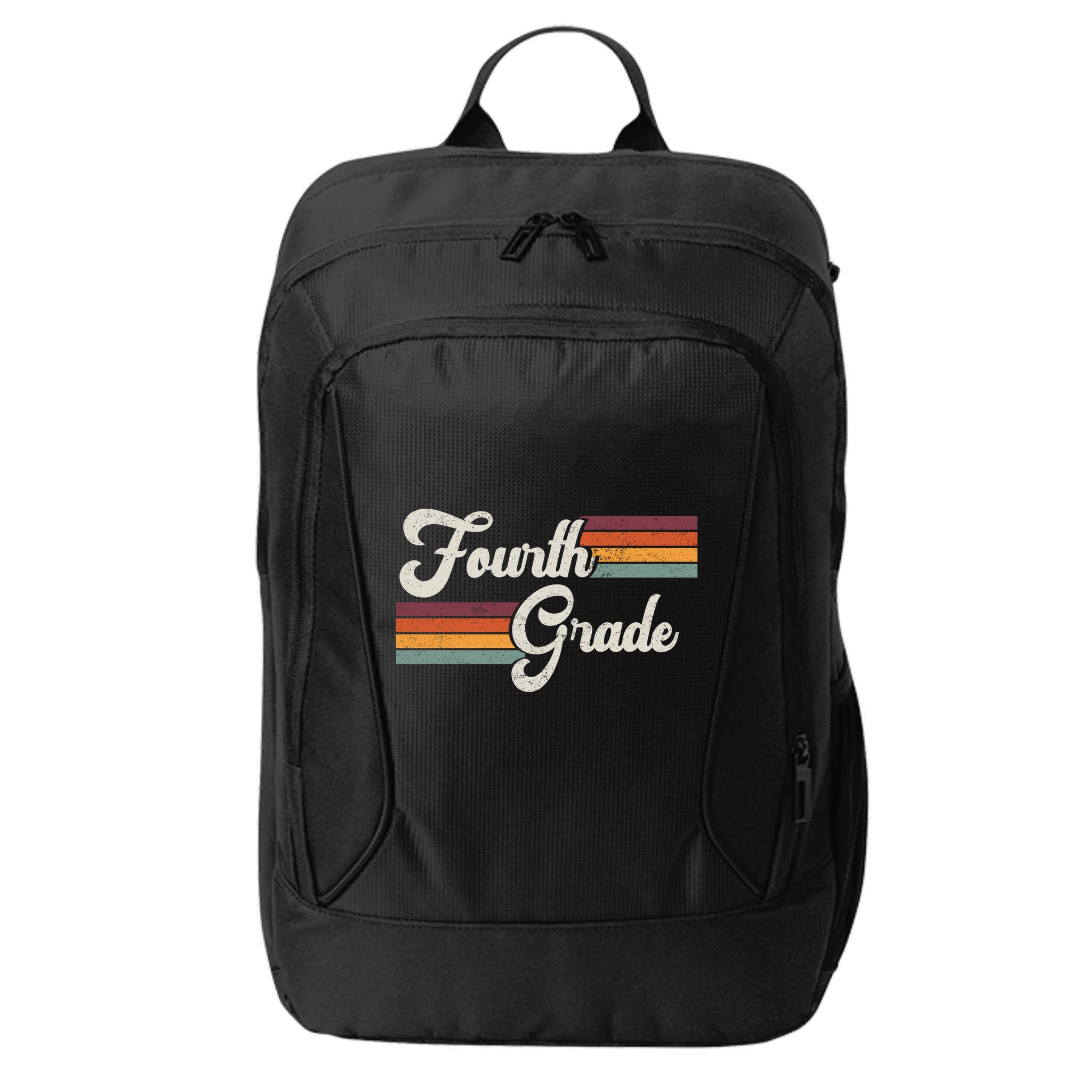 Fourth Grade Retro Vintage City Backpack