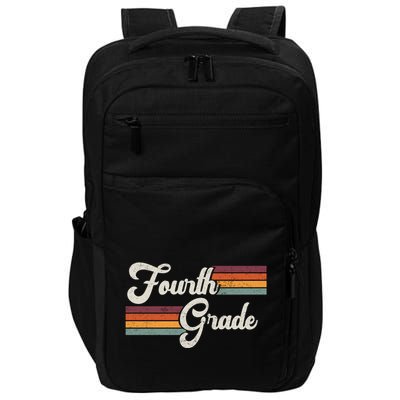 Fourth Grade Retro Vintage Impact Tech Backpack
