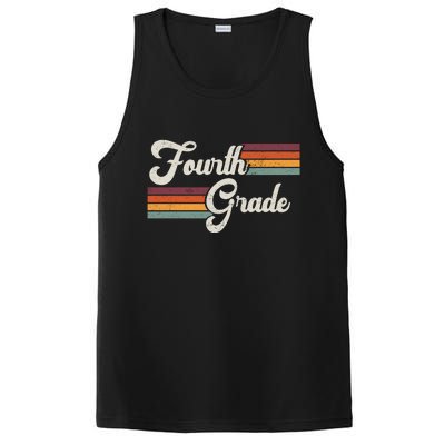 Fourth Grade Retro Vintage PosiCharge Competitor Tank