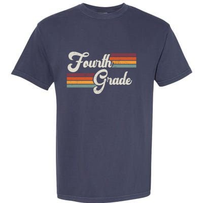 Fourth Grade Retro Vintage Garment-Dyed Heavyweight T-Shirt