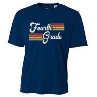 Fourth Grade Retro Vintage Cooling Performance Crew T-Shirt