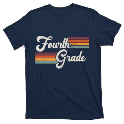 Fourth Grade Retro Vintage T-Shirt