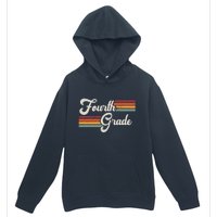 Fourth Grade Retro Vintage Urban Pullover Hoodie