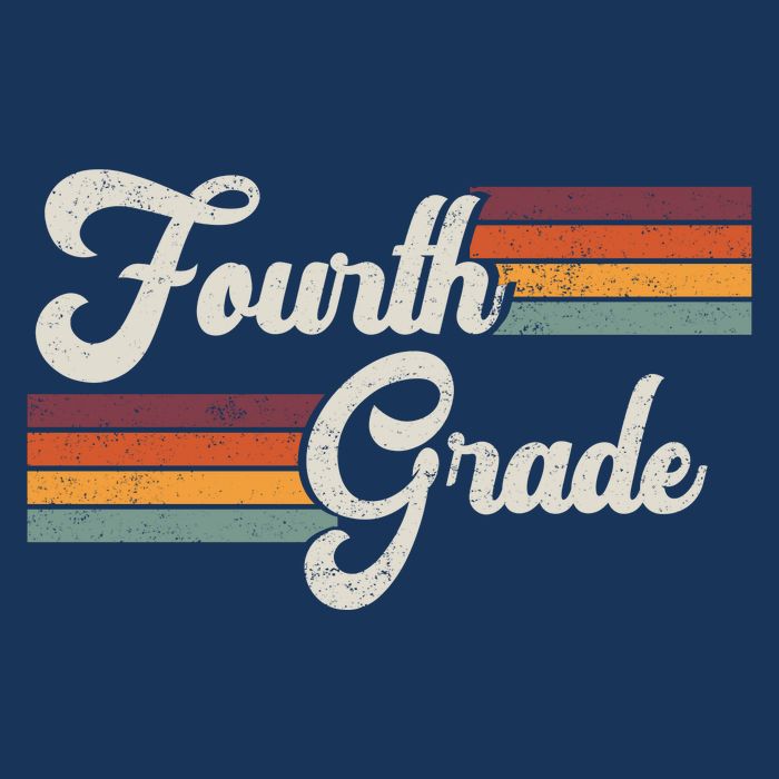 Fourth Grade Retro Vintage Toddler T-Shirt