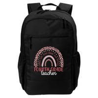 Fourth Grade Teacher Cute Inspiring Rainbow Backpack