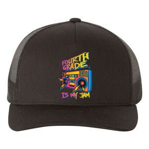 Fourth Grade Teacher Retro Yupoong Adult 5-Panel Trucker Hat