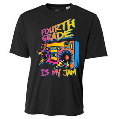 Fourth Grade Teacher Retro Cooling Performance Crew T-Shirt