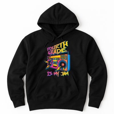 Fourth Grade Teacher Retro Hoodie