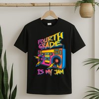 Fourth Grade Teacher Retro T-Shirt