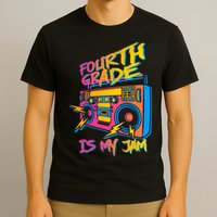 Fourth Grade Teacher Retro T-Shirt