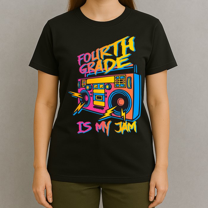 Fourth Grade Teacher Retro T-Shirt