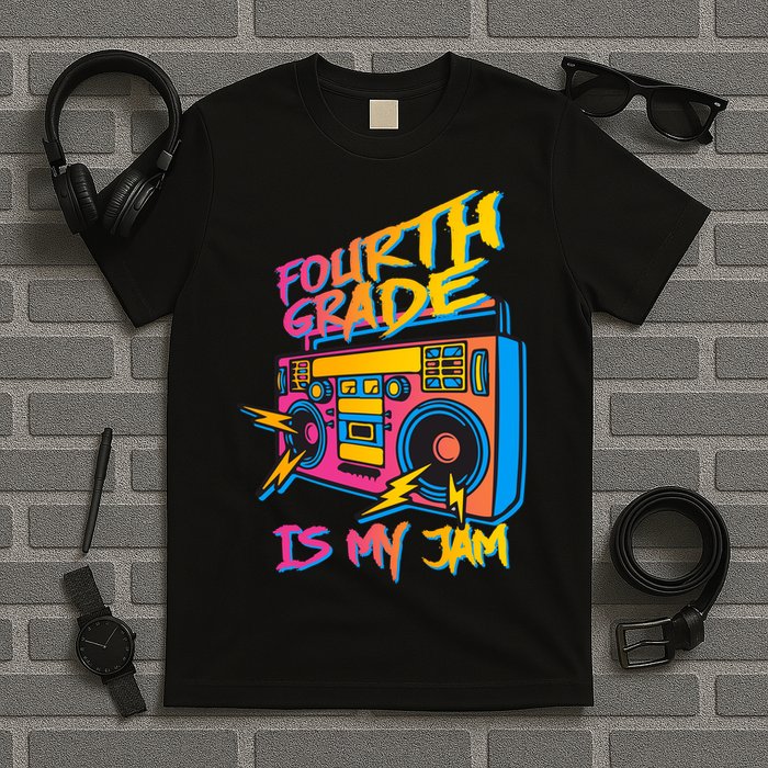 Fourth Grade Teacher Retro T-Shirt