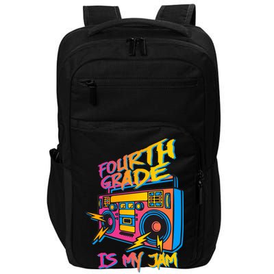 Fourth Grade Teacher Retro Impact Tech Backpack