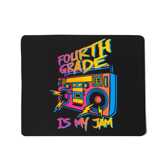 Fourth Grade Teacher Retro Mousepad