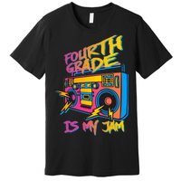 Fourth Grade Teacher Retro Premium T-Shirt