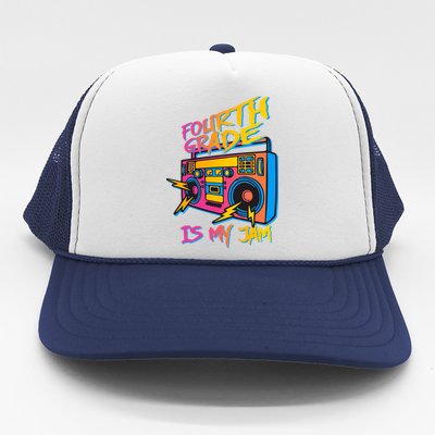 Fourth Grade Teacher Retro Trucker Hat