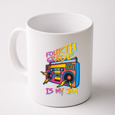 Fourth Grade Teacher Retro Coffee Mug