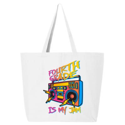 Fourth Grade Teacher Retro 25L Jumbo Tote