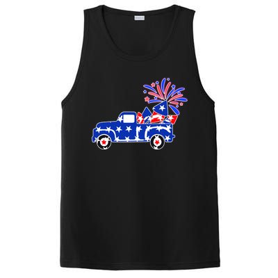 Fourth of July Fireworks Pickup Truck PosiCharge Competitor Tank