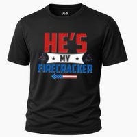 Fourth of July He's My Firecracker Matching Shirt Performance Shirt