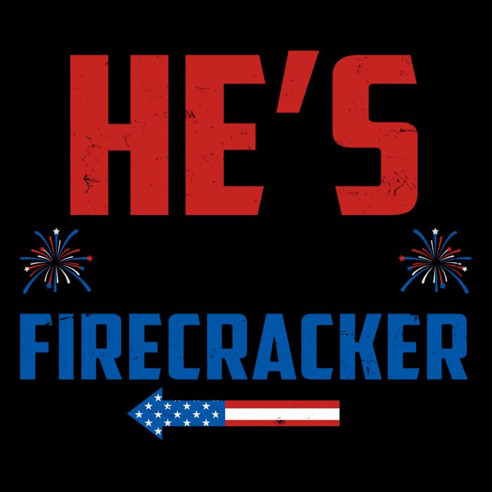 Fourth of July He's My Firecracker Matching Shirt 16oz Travel Tumbler
