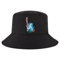 Fourth Of July Statue Of Liberty Cool Comfort Performance Bucket Hat