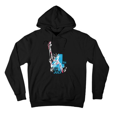 Fourth Of July Statue Of Liberty Hoodie