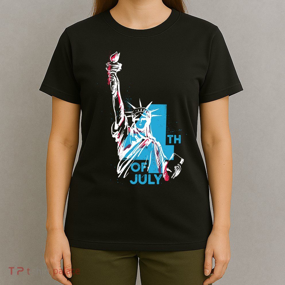 Fourth Of July Statue Of Liberty T-Shirt