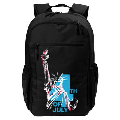 Fourth Of July Statue Of Liberty Daily Commute Backpack