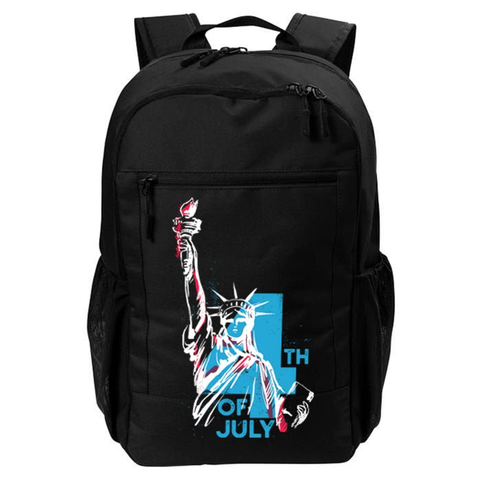 Fourth Of July Statue Of Liberty Daily Commute Backpack