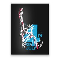 Fourth Of July Statue Of Liberty Poster