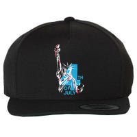 Fourth Of July Statue Of Liberty Wool Snapback Cap