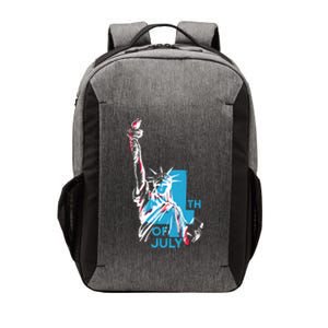 Fourth Of July Statue Of Liberty Vector Backpack